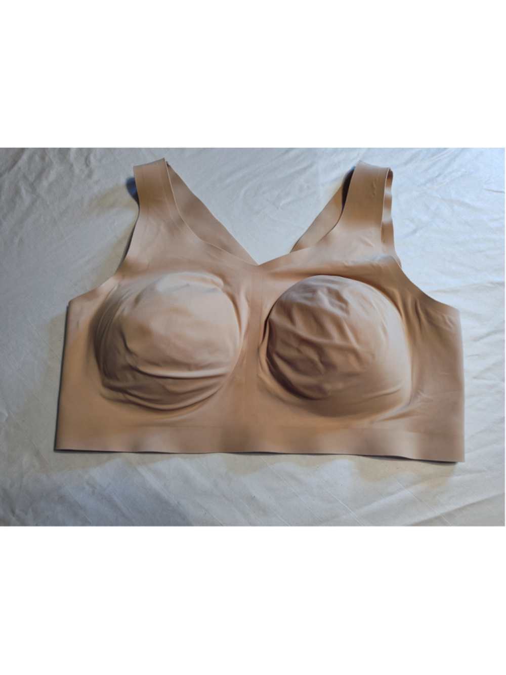 Women's Evelyn & Bobbie The Defy Bra 2XL Beige